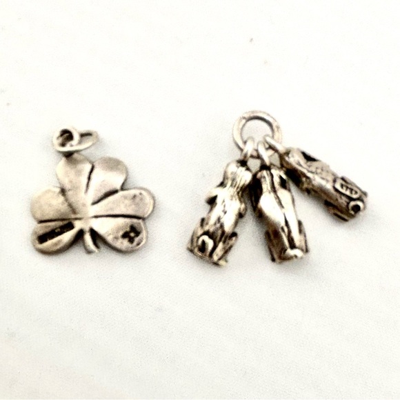 Vintage Whimsical Sterling Silver 925 Charm Bundle - Lot of 3 - Picture 7 of 10